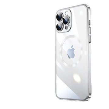 Zore Apple iPhone 14 Pro Wireless Şarj Özellikli Sert PC Riksos Magsafe Kapak Kılıf