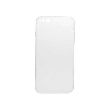 Zore Apple iPhone 6 Plus Süper Silikon Kapak Şeffaf Kılıf
