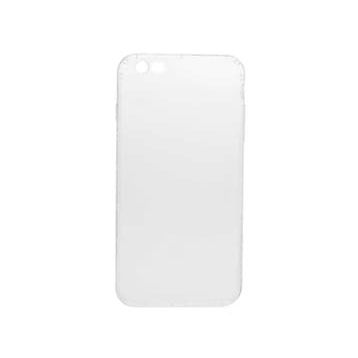Zore Apple iPhone 6 Plus Süper Silikon Kapak Şeffaf Kılıf
