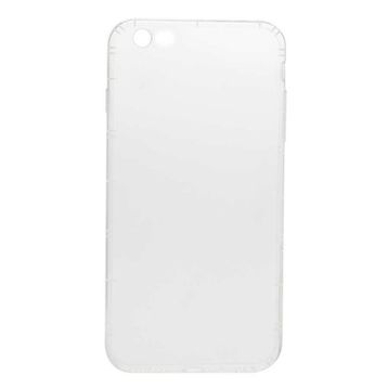 Zore Apple iPhone 6 Plus Süper Silikon Kapak Şeffaf Kılıf