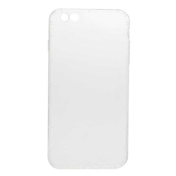 Zore Apple iPhone 6 Plus Süper Silikon Kapak Şeffaf Kılıf