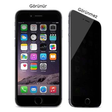 Zore Apple iPhone 7 Plus Kor Privacy Cam Ekran Koruyucu