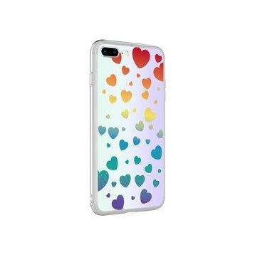 Zore Apple iPhone 7 Plus M-Blue Desenli Kapak Kılıf