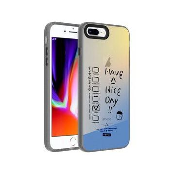 Zore Apple iPhone 8 Plus Desenli Dragon Sert Kapak Kılıf