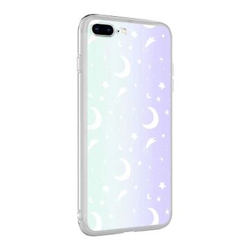 Zore Apple iPhone 8 Plus Kılıf M-Blue Desenli Kapak
