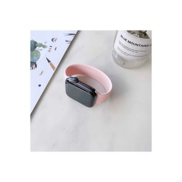 Zore Apple Watch 38 mm KRD-31 Pembe Solo Loop Large Kordon