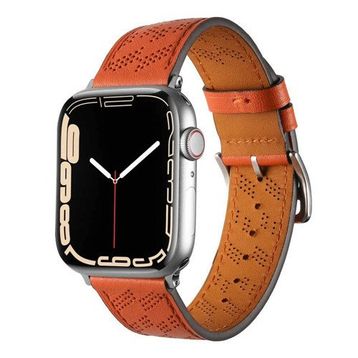 Zore ​​​Apple Watch 38 mm KRD-76 PU Deri Kordon Strap Kayış
