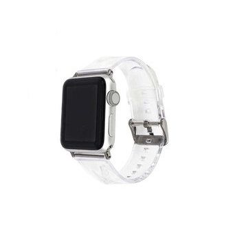 Zore ​​​Apple Watch 40 mm KRD-13 Şeffaf Silikon Kordon