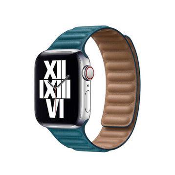 Zore Apple Watch 40 mm KRD-34 Sarı Deri Kordon