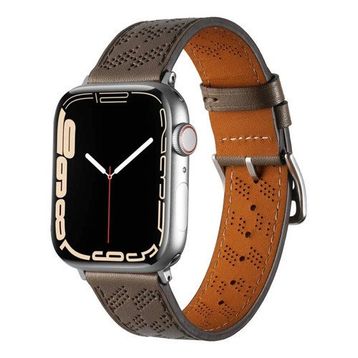 Zore ​​​Apple Watch 42 mm KRD-76 PU Deri Kordon Strap Kayış