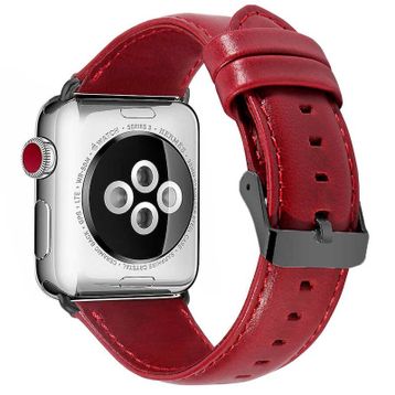 Zore Apple Watch 42 mm Luxury Leather Deri Kordon