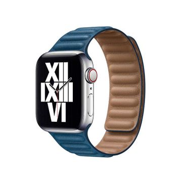 Zore Apple Watch 44 mm KRD-34 Deri Kordon