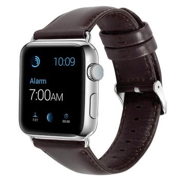 Zore Apple Watch 44 mm Luxury Leather Deri Kordon