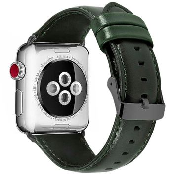 Zore Apple Watch 44 mm Luxury Leather Deri Kordon