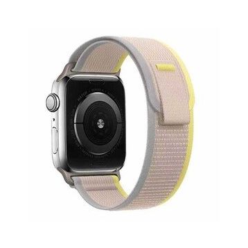 Zore Apple Watch 7 41 mm KRD-77 Hasır Kordon
