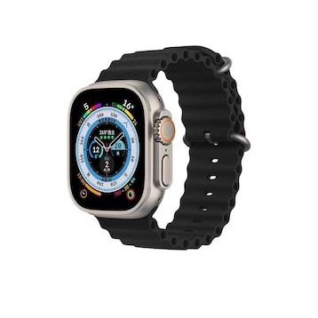Zore Apple Watch 7 45 mm KRD-75 Silikon Kordon