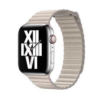 Zore Apple Watch Ultra 49 mm Kordon KRD-09 Deri Lop Strap Kayış