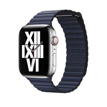 Zore Apple Watch Ultra 49 mm Kordon KRD-09 Deri Lop Strap Kayış