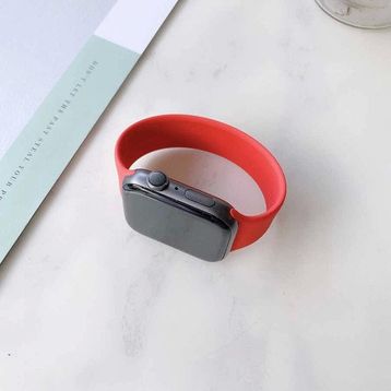 Zore Apple Watch Ultra 49 mm Kordon KRD-31 Solo Loop Medium Strap Kayış