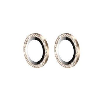 Zore CL-06 Apple iPhone 11 Taşlı Renkli Kamera Lens Koruyucu