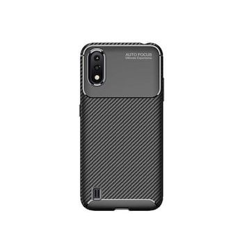 Zore Galaxy A01 Negro Silikon Kapak Kılıf
