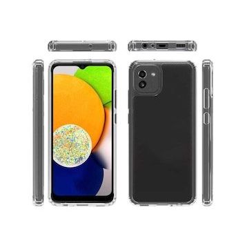Zore Galaxy A03 2 mm Anti Shock Silikon Kılıf