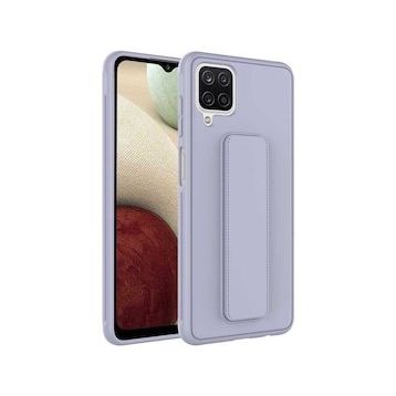 Zore Galaxy A12 Qstand Kapak Kılıf