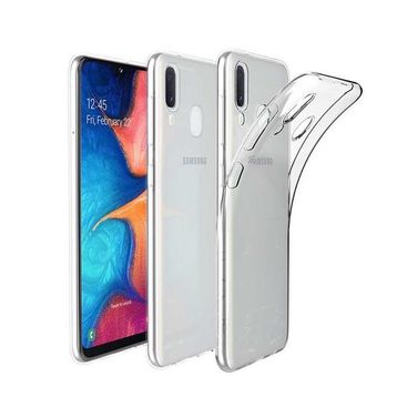 Zore Galaxy A20E Zore Süper Silikon Kılıf
