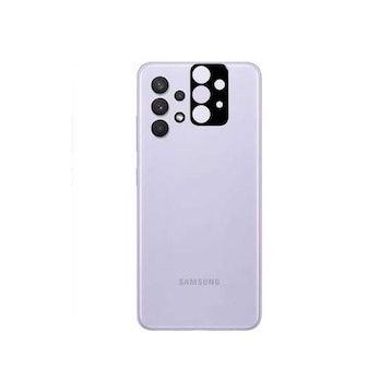 Zore Galaxy A32 4G 3D Siyah Kamera Camı