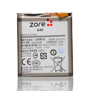 Zore Galaxy A40 Tam Orjinal Batarya