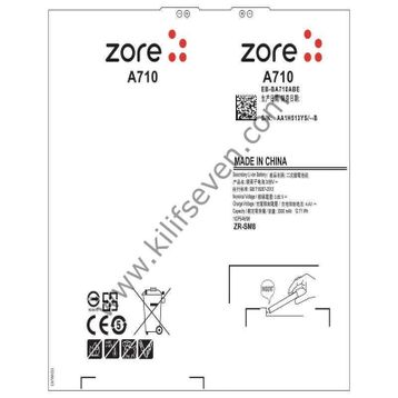 Zore Galaxy A7 2016 A Kalite Uyumlu Batarya