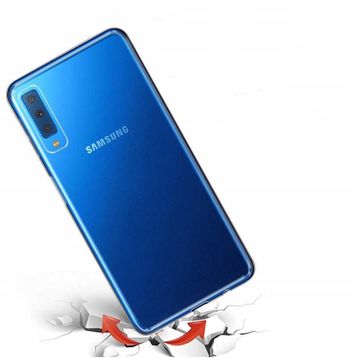 Zore Galaxy A7 2018 Süper Silikon Kılıf