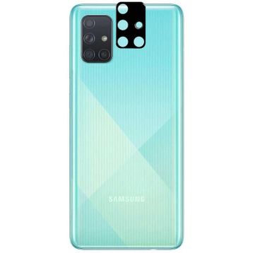 Zore Galaxy A71 3D Siyah Kamera Camı