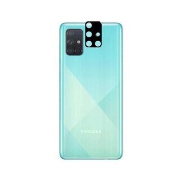 Zore Galaxy A71 3D Siyah Kamera Camı