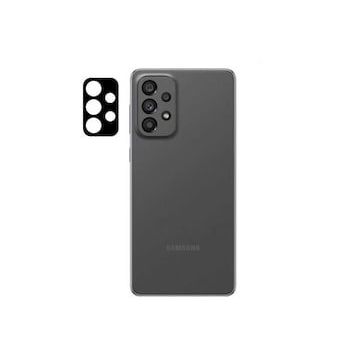 Zore Galaxy A73 3D Siyah Kamera Camı