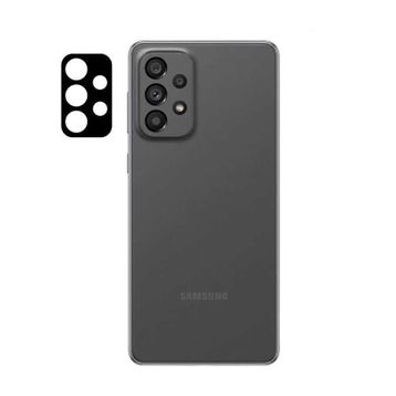 Zore Galaxy A73 3D Siyah Kamera Camı
