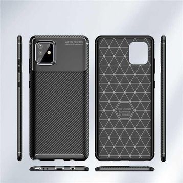 Zore Galaxy A81 Note 10 Lite Kılıf Negro Silikon Kapak
