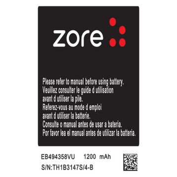 Zore Galaxy Gio S5660 A Kalite Uyumlu Batarya