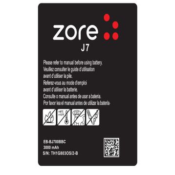 Zore Galaxy J7 Prime A Kalite Uyumlu Batarya