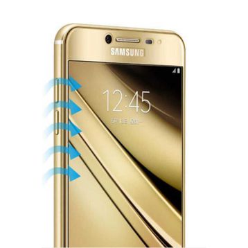 Zore Galaxy J7 Prime Kenarları Kırılmaya Dayanıklı Cam Ekran Koruyucu