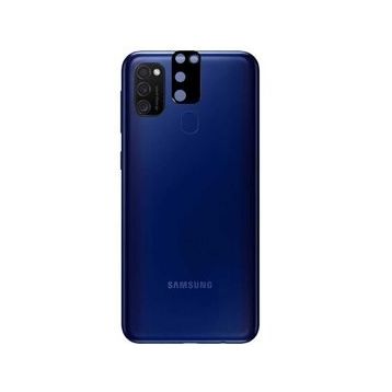 Zore Galaxy M21 3D Siyah Kamera Camı