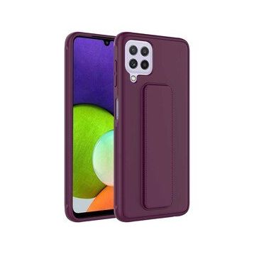 Zore Galaxy M22 Qstand Kapak Kılıf