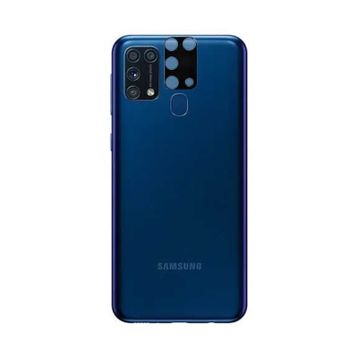 Zore Galaxy M31 3D Siyah Kamera Camı
