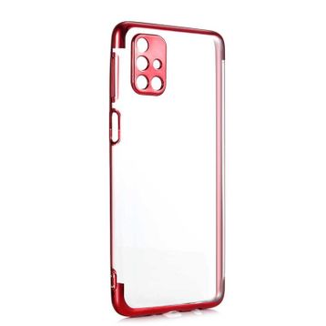 Zore Galaxy M31S Dört Köşeli Lazer Silikon Kılıf