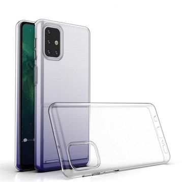 Zore Galaxy M31S Süper Silikon Kılıf