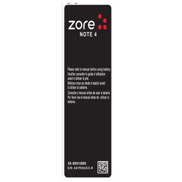 Zore Galaxy Note 4 3150 mAh A Kalite Uyumlu Batarya