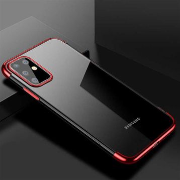 Zore Galaxy S20 Plus Dört Köşeli Lazer Silikon Kılıf