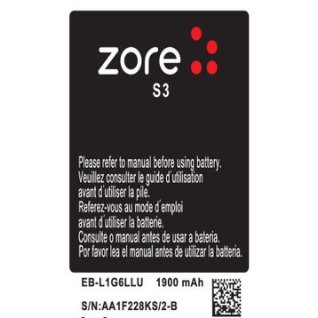 Zore Galaxy S3 A Kalite Uyumlu Batarya