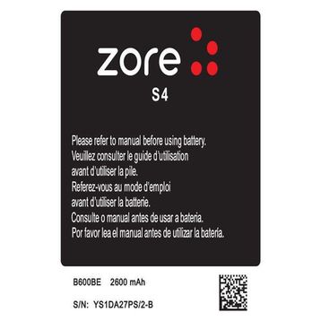 Zore Galaxy S4 2600 mAh A Kalite Uyumlu Batarya