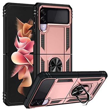 Zore Galaxy Z Flip 3 Vega Silikon Cep Telefonu Kılıfı